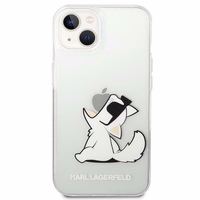 Karl Lagerfeld KLHCP14MCFNRC iPhone 14 Plus 6.7 "cietais apvalks caurspīdīgs/caurspīdīgs Choupette Jautrības