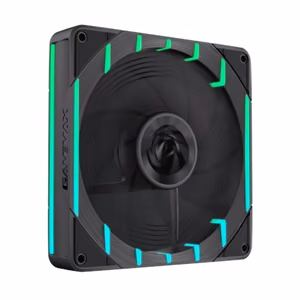 GameMax TORNADO T12 ARGB-R – datora korpusa ventilators, melns