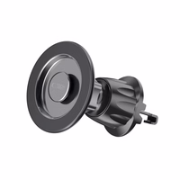 Tech-Protect N58 Magnetic MagSafe turētājs automašīnas kabīnai, vējstiklam vai ventilācijas atveres stiprinājumam - melns