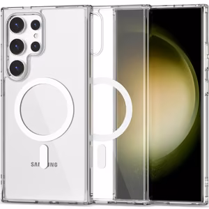 Tech-Protect FlexAir Hybrid Magnētiskais viedtālruņa apvalks Samsung Galaxy S24 Ultra - Caurspīdīgs