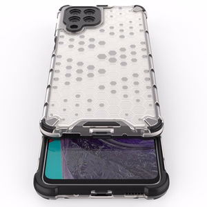 Honeycomb case бронированная крышка с гелевой рамкой для Samsung Galaxy M53 5G чёрный