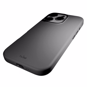 Puro Icon Mag Pro MagSafe silikona apvalks iPhone 16 Pro - tumši pelēks