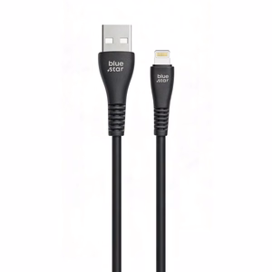 Kabelis USB A uz Lightning Blue Star 2A 12W 1 m PJ-DG5-A melns