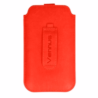 Vennus Deko viedtālruņa apvalks Iphone 15/15 Pro/16/16 Pro/Samsung S24/S25 sarkans