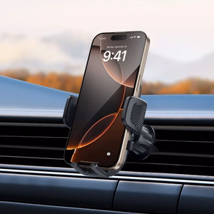 Tech-Protect V8 automašīnas turētājs paneļa un gaisa ventilācijas režģim - melns