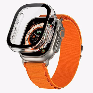 PanzerGlass pilna korpusa apvalks Apple Watch Ultra 49mm - caurspīdīgs