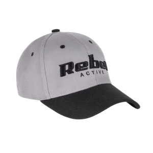 Rebel Active beisbola cepure, gaiši pelēka, S izmērs