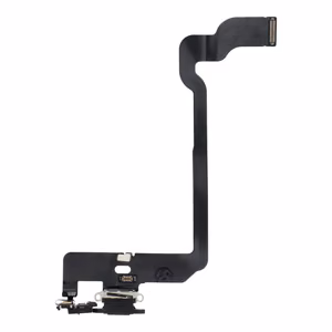 Uzlādes fleksis USB IPHONE XR melns (lietots)