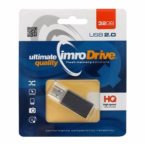 Imro zibatmiņa 32GB USB 2.0 melns