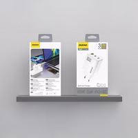 Dudao A29 65W GaN sienas lādētājs 2 x USB-C + 1 x USB-A - balts