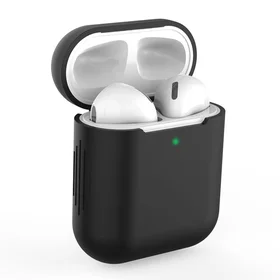 Tech-Protect Icon apvalks AirPods 1 / 2 - melns