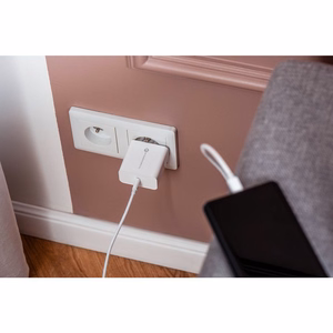 FORCELL F-ENERGY TFK-TC-45WPD ceļojumu lādētājs Type C PD QC4.0 3A 45W balts