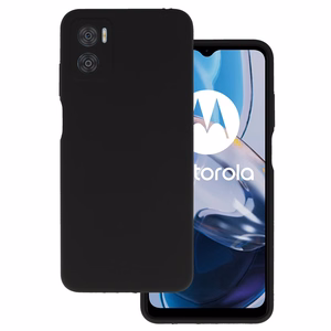 Силиконовый Lite чехол для Motorola Moto E22/E22i чёрный