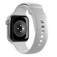 Puro Icon silikona siksniņa Apple Watch 42/44/45/49 mm - balta (2 gab.)