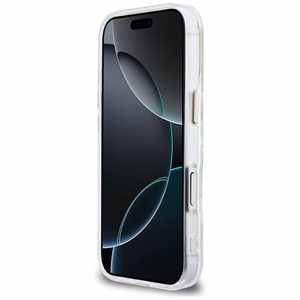 Karl Lagerfeld IML K Head Logo MagSafe Maciņš for iPhone 17 Pro - Clear