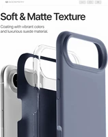 Korpuss Mercury Pure Magsafe Silicon Case Apple iPhone Air lavander pelēks