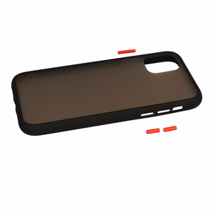 Vennus Krāsainu pogu bamperis Samsung Galaxy A20S, melns