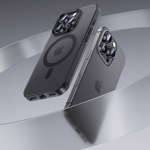 Benks Magnētiskais Lucid Armor viedtālruņa apvalks (0063) Iphone 16 pelēks