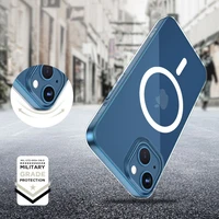 Tech-Protect FlexAir Magnētiskais viedtālruņa apvalks iPhone 13 Mini - caurspīdīgs