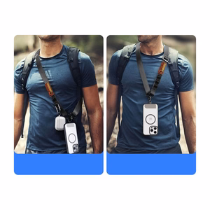 DUX DUCIS Outdoor Cross Body - наплечный ремешок для телефона - чёрный