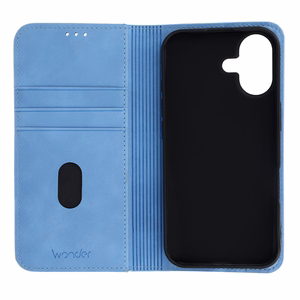 Wonder Smart maciņš iPhone 17 miglas zils