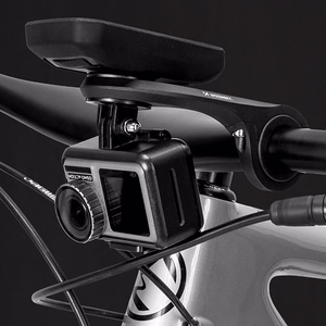Wozinsky WUG-01B universāls velosipēda stūres turētājs Garmin datoram, kamerai un lukturim – melns