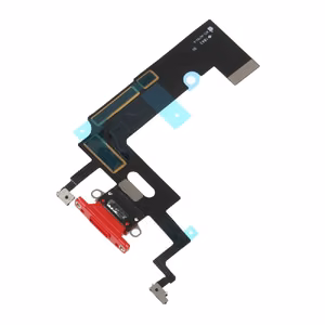 Flex priekš iPhone XR priekš charging connector ar microphone Sarkans ORG