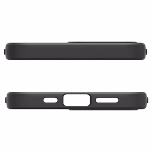 Spigen Liquid Air Mag MagSafe iPhone 16e apvalks - Matēts melns