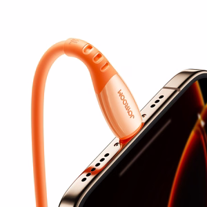 Joyroom S-A59 Vibrant Series 30W USB-C - Lightning kabelis 1.2m - oranžs