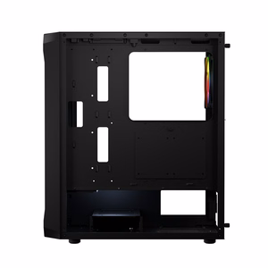 Logic PORTOS ARGB MINIDI USB 3.0 korpuss melns