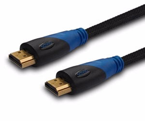 Savio CL-48 HDMI kabelis 2 m HDMI Type A (Standard) melns, zils