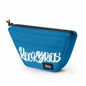 Rockbros G011 Flash Journey trapecveida velosipēda stūres soma, 0.7L – krāsa: zila