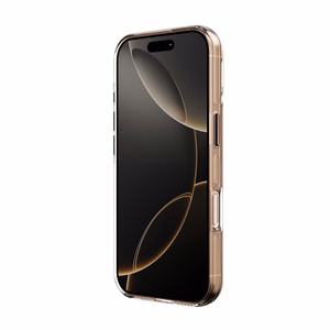 Crong Clear MAG Pro MagSafe vāciņš ierīcei iPhone 16 Pro, tuksneša smilškrāsā