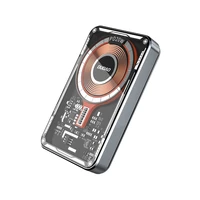 Portatīvais lādētājs Dudao TGK1 ar MagSafe bezvadu uzlādi 20W 10000mAh melns