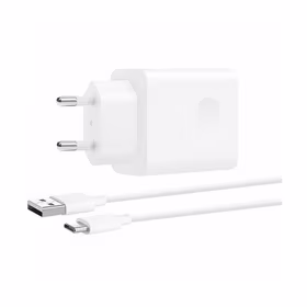 Lādētājs Huawei CP404B SuperCharge 22.5W USB-A + USB-A uz USB-C kabelis 1.0m balts