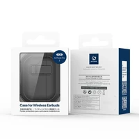 DUX DUCIS PECP - TPU+PC aizsargapvalks AirPods 4 melns