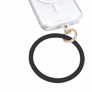 Case-Mate Phone Bangle plaukstas siksniņa viedtālrunim, melnā krāsā