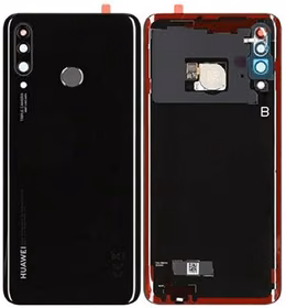 Aizmugurējais vāciņš Huawei P30 Lite/P30 Lite New Edition 2020 Midnight Black 48MP oriģināls (lietots, Grade B)