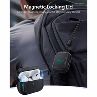 ESR Orbit HaloLock MagSafe maciņš AirPods Pro 3 melns