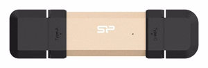 Silicon Power DS72 USB flash drive 500 GB USB Type-A / USB Type-C 3.2 Gen 2 (3.1 Gen 2) zelta