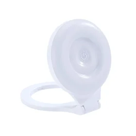 Mini magnētiskais telefona statīvs ar gaismu saderīgs ar MagSafe balts