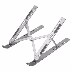 Foldable Steel Laptop / Tablet Statīvs HISMART, ar 7 Adjustment Positions