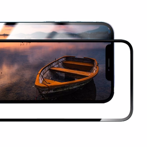 Forcell Elastīgs Nano Stikls 5D iPhone 17 Pro Max melns