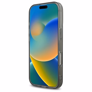 Karl Lagerfeld KLHCP16XHKHDCELK iPhone 16 Pro Max 6.9" melns/melns cietais apvalks IML Rhinestones Karl galva