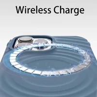 Tel Protect Wave Magnētiskais viedtālruņa apvalks Iphone 15 Pro Max zila