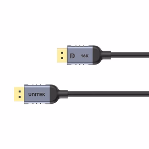Unitek C1626GY01-3M DisplayPort 2.1 kabelis melns