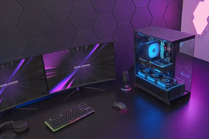 Mars Gaming MCPRISMA datora korpuss Midi Tower melns