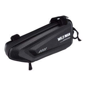 WILDMAN ceļojumu soma zem rāmja ar rāvējslēdzēju E4 1,5L (4"-7") melns