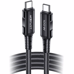 Acefast C4-03 Black USB-C - USB-C PD QC cable 100W 5A 480Mb/s 2m - black