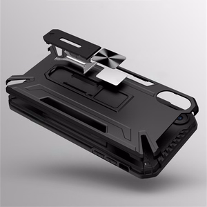 Viedtālruņa apvalks izturīgs pret triecieniem Xiaomi Redmi Note 11 5G/Note 11S 5G/Poco M4 Pro 5G melns